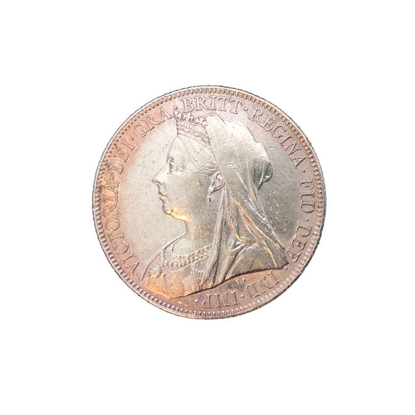 Libra-VICTORIA-Coroa-com-Manto-Viuva-1899-Frente Libra-VICTORIA-Coroa-com-Manto-Viuva-1899-Frente